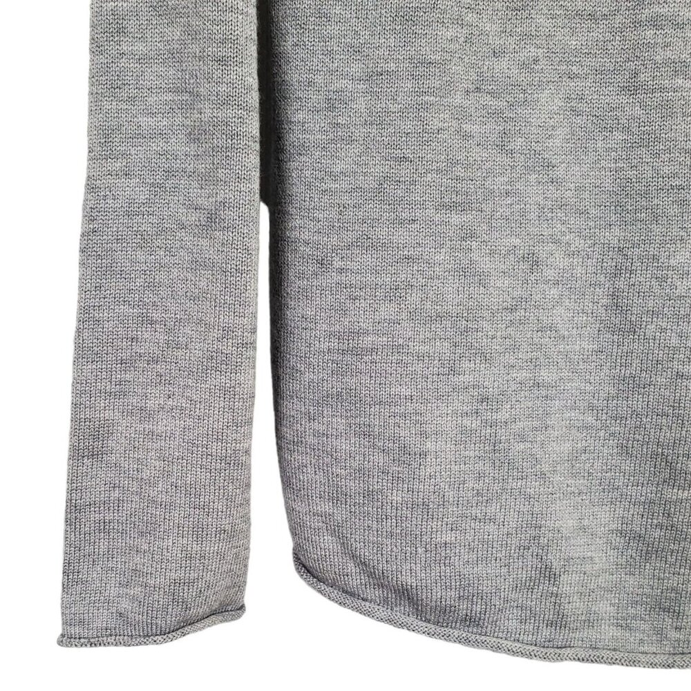 Rachel Zoe Size S Sweater Cozy Cashmere Blend Blessed Light Knit Rolled Edges - Picture 5 of 7